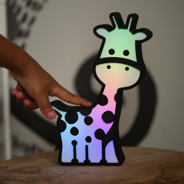 KiddieAlarm Girafe — Veilleuse connectée & réveil d'apprentissage du sommeil