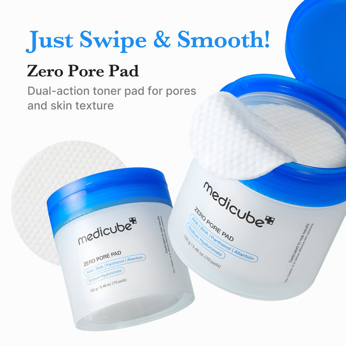 Medicube Zero Pore Pad 2.0 — 70 pads