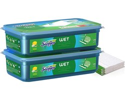 Swiffer Lingettes humides parfum citron — 48 recharges