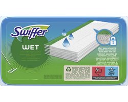 Swiffer Lingettes humides citron — 20 recharges, pack de 6